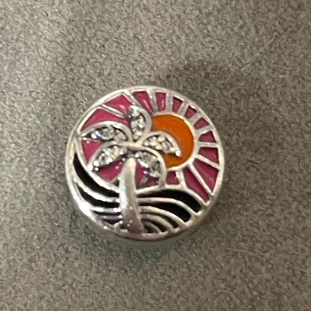 Tropical Palm Tree Pandora Charm